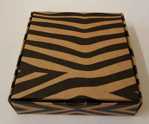 Square Animal Print Favour or Gift Box